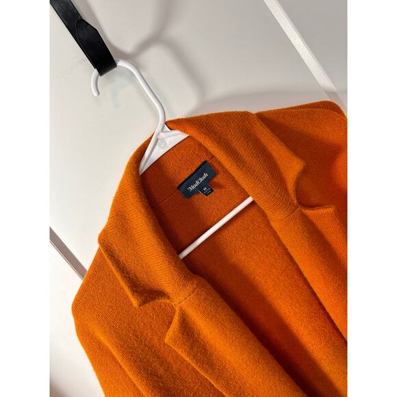 Modcloth Snuggly Variety Oversized Long Cardigan Sweater Orange Size Medium - Picture 3 of 13